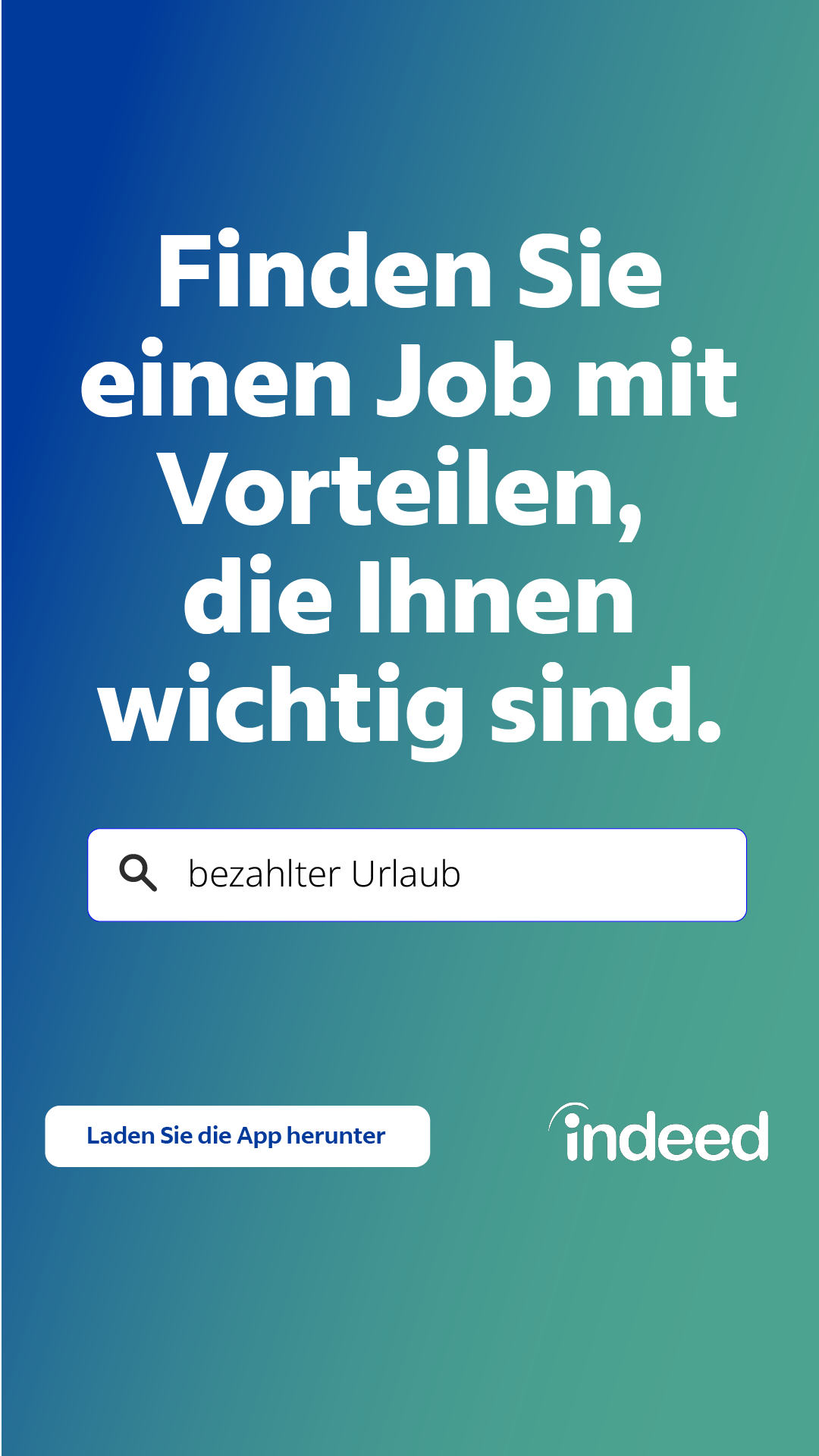 Indeed Facebook ad