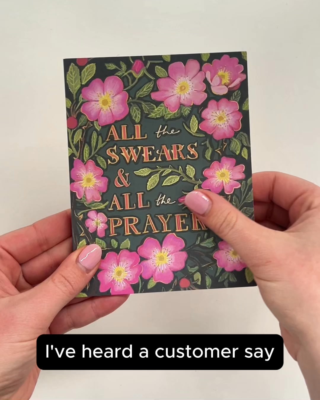 Tiny and Snail Facebook ad: Cards that speak to the heart
