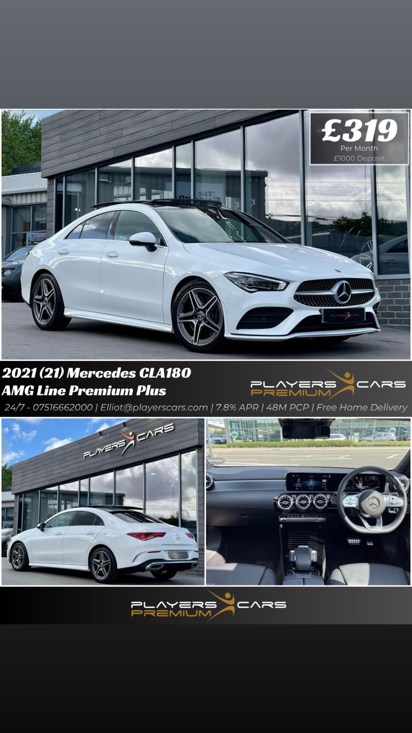 Players Cars Premium Facebook ad from May 7, 2026