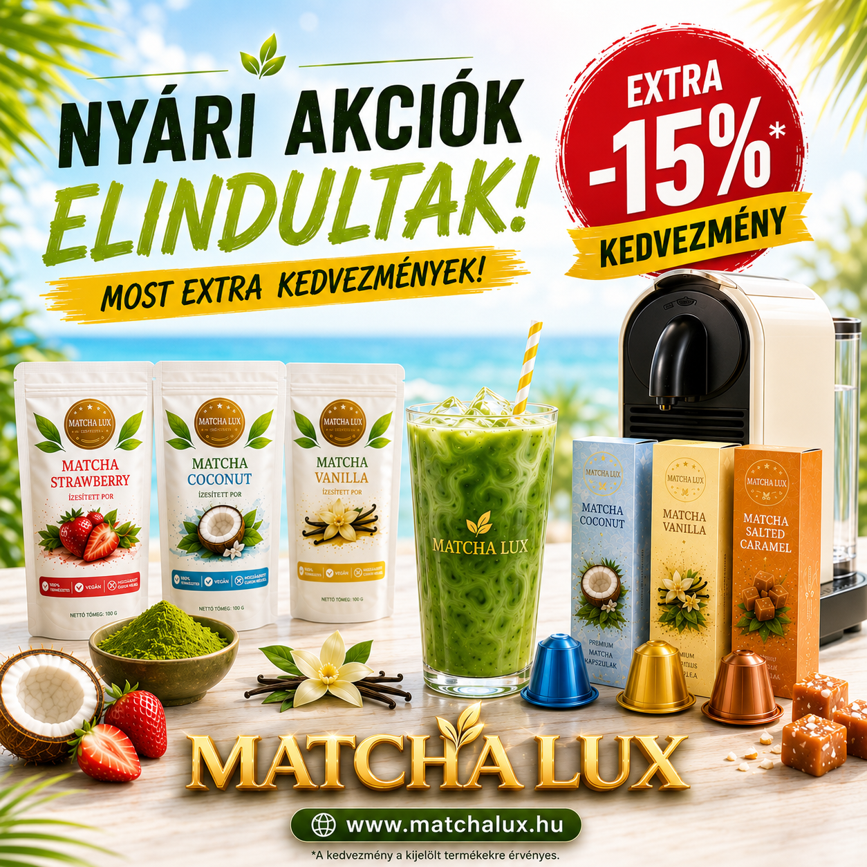 Matcha Lux - Prémium Matcha Tea Facebook ad