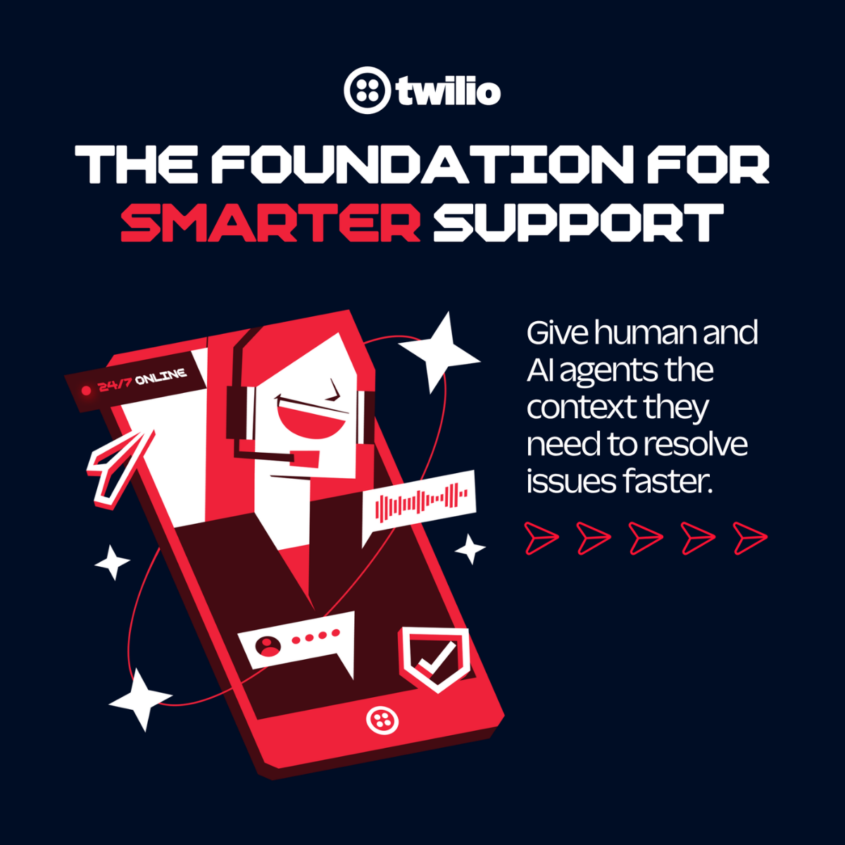 Twilio Facebook ad