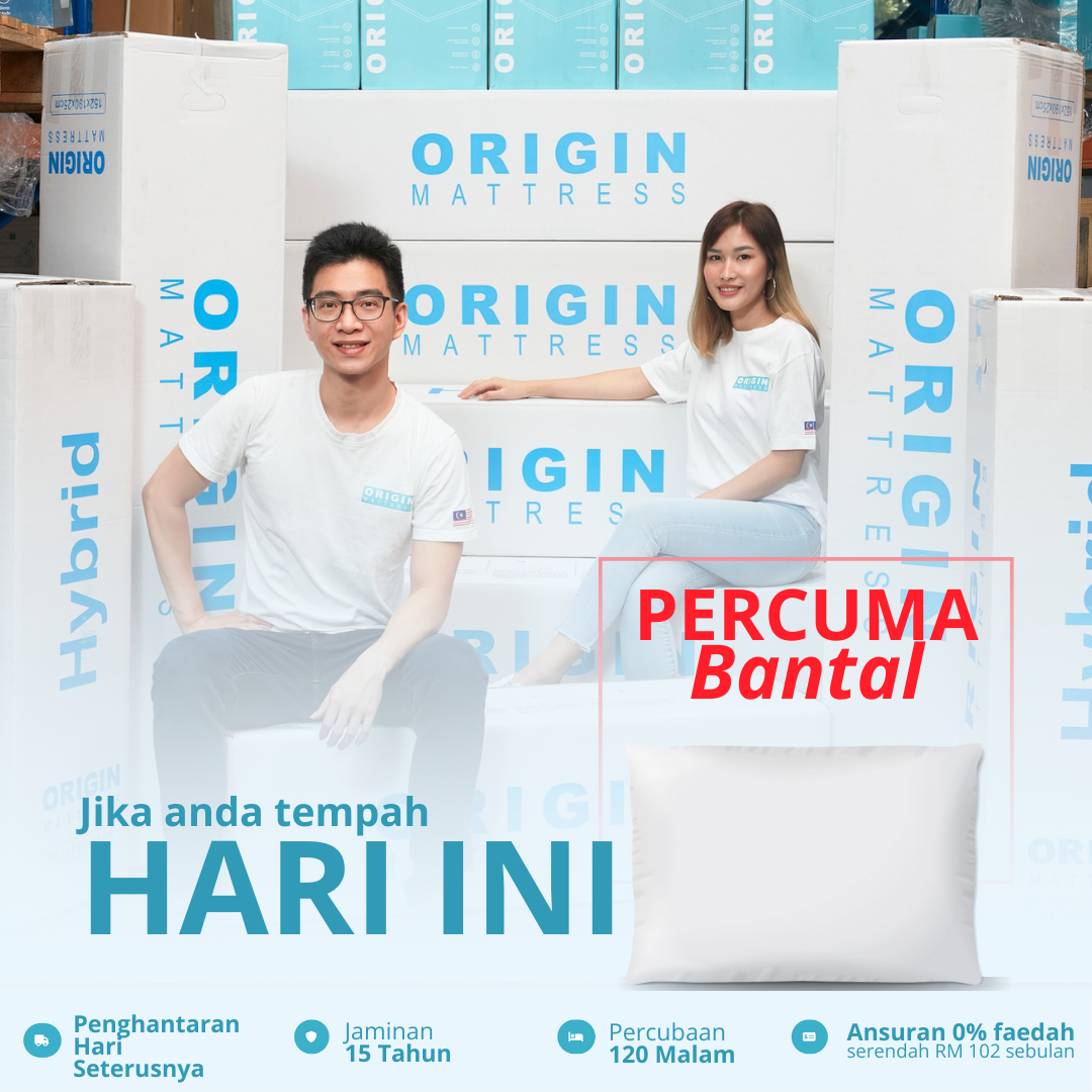 Origin Mattress Malaysia Facebook ad