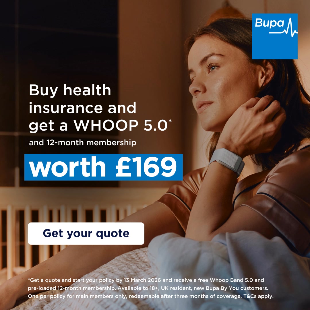 Bupa UK Facebook ad