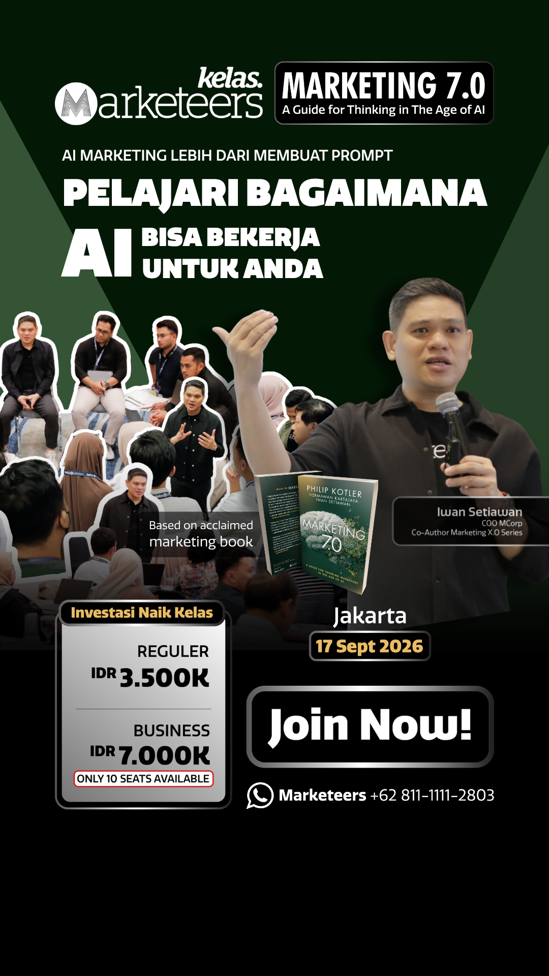 Marketeers Facebook ad from Jul 28, 2026