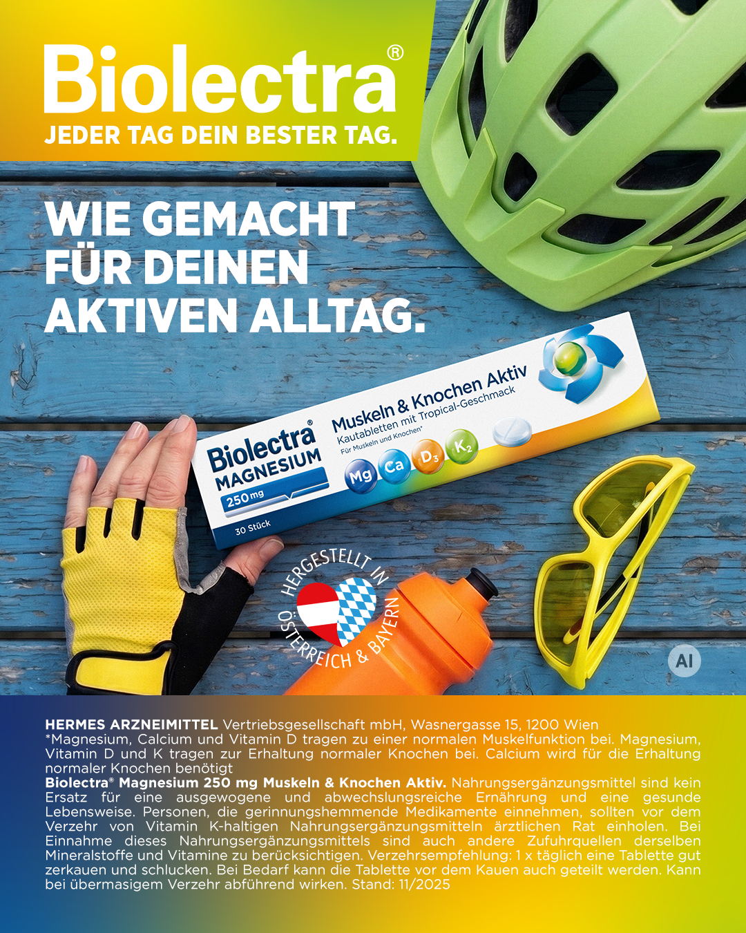 Biolectra Österreich Facebook ad from Jul 29, 2026