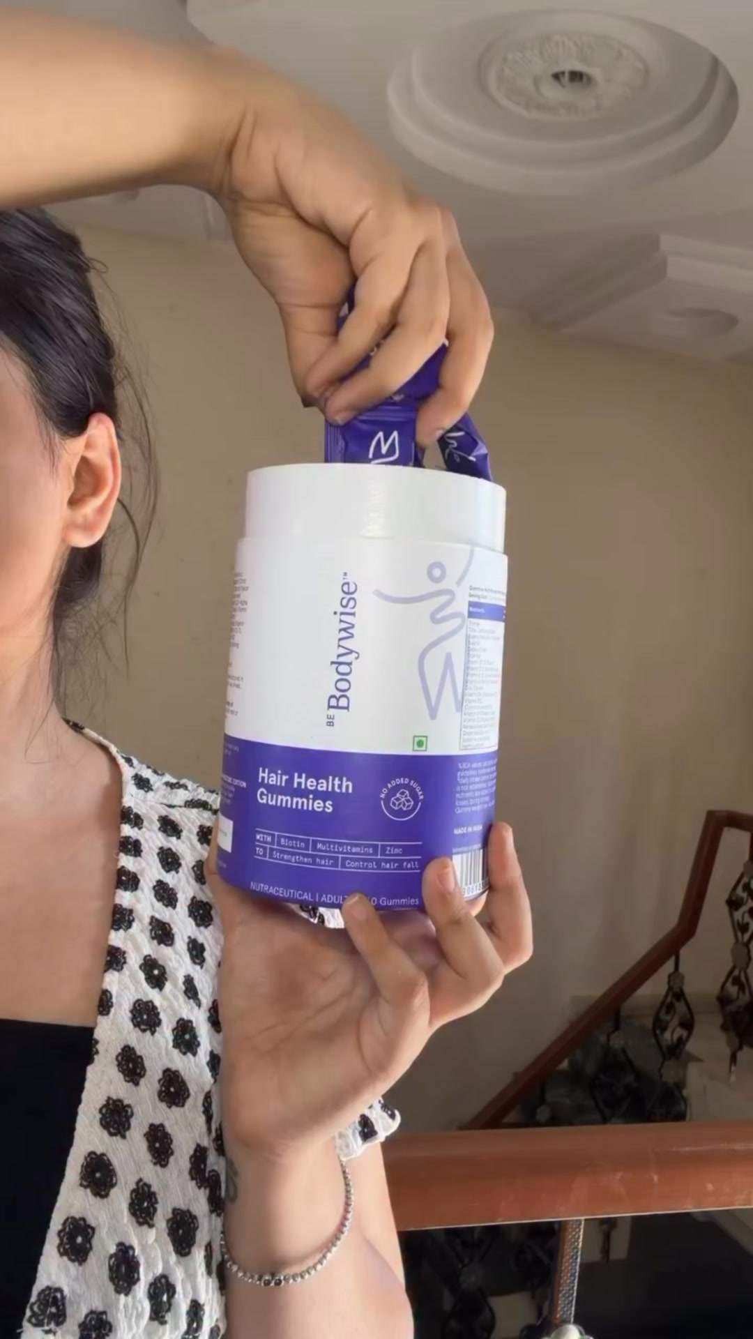 Be Bodywise Facebook ad: Recommended solution for Hair Nourishment!