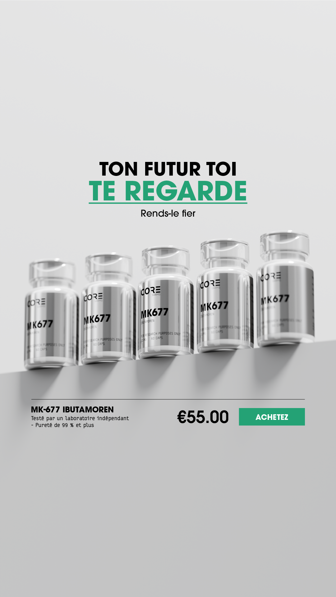 Core Research Facebook ad from Aug 15, 2026