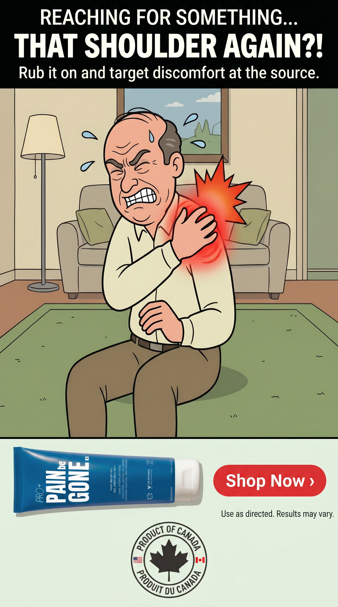 Pain Be Gone Pro Facebook ad