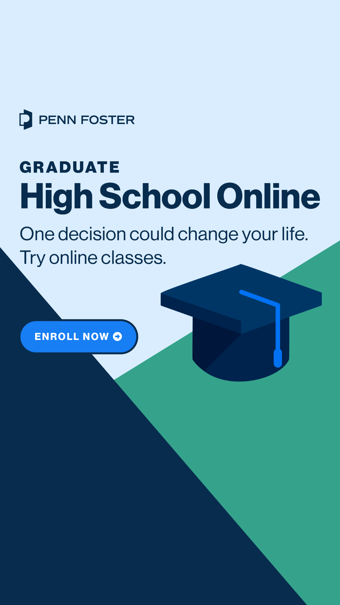 Penn Foster Facebook ad