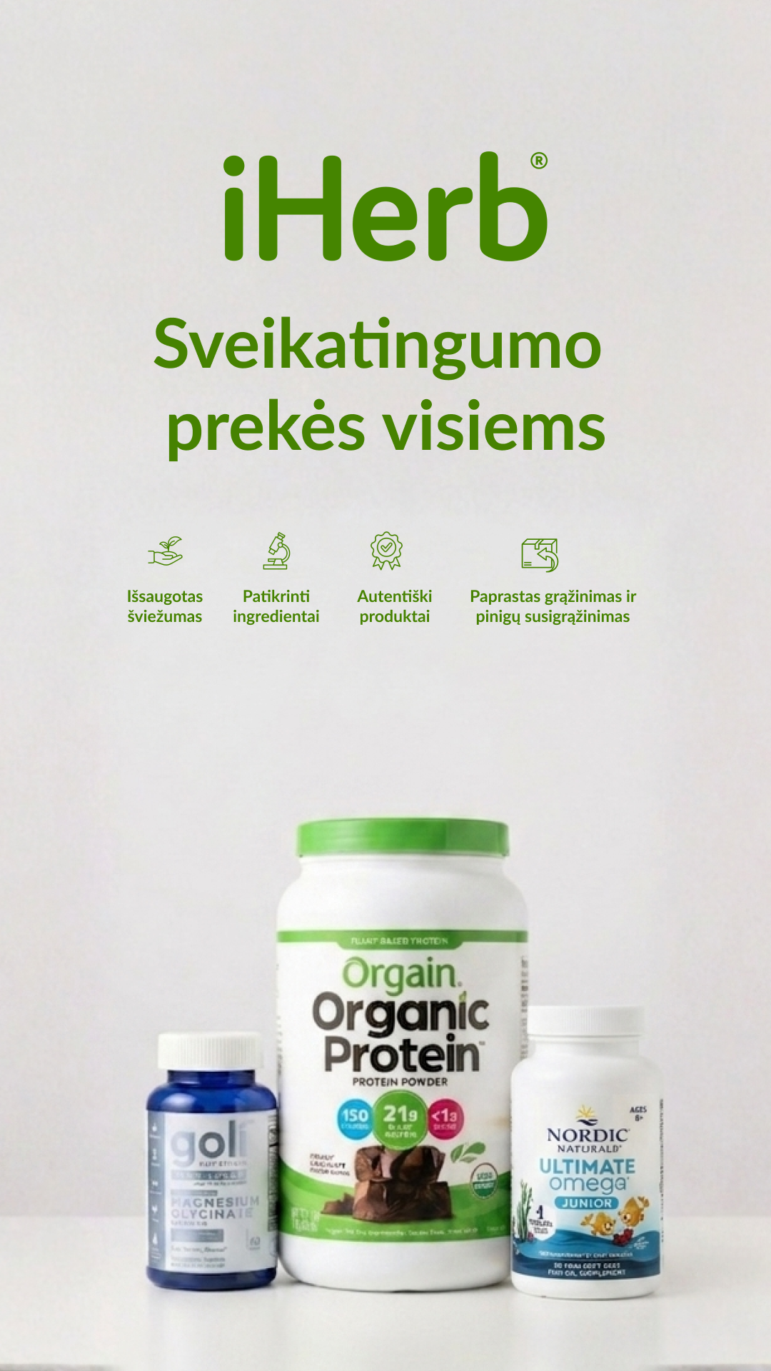 iHerb.com Facebook ad from May 21, 2026