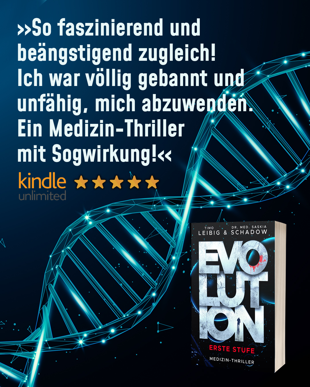 Spannende Thriller von T. L. Facebook ad