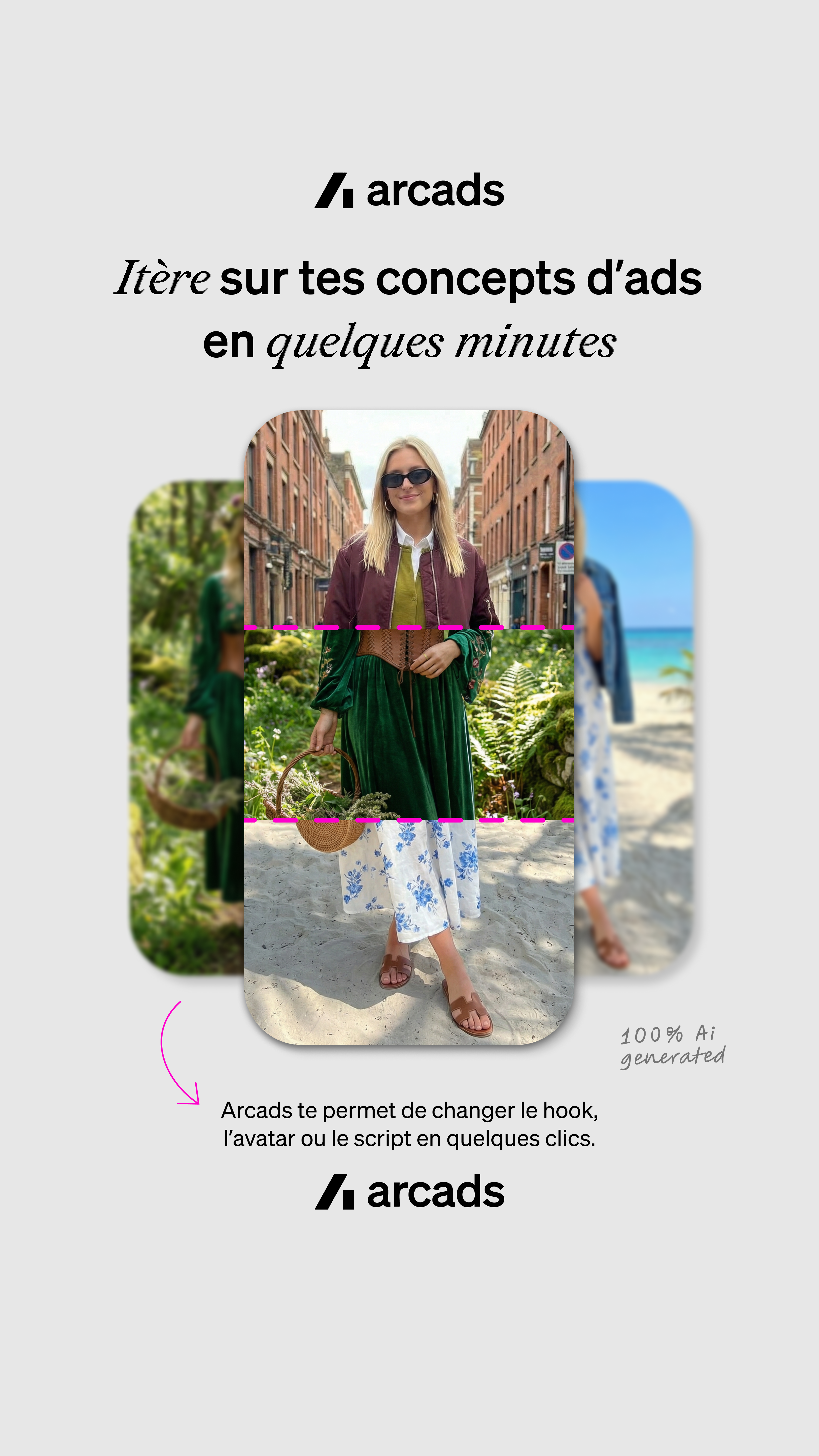 Arcads AI Facebook ad