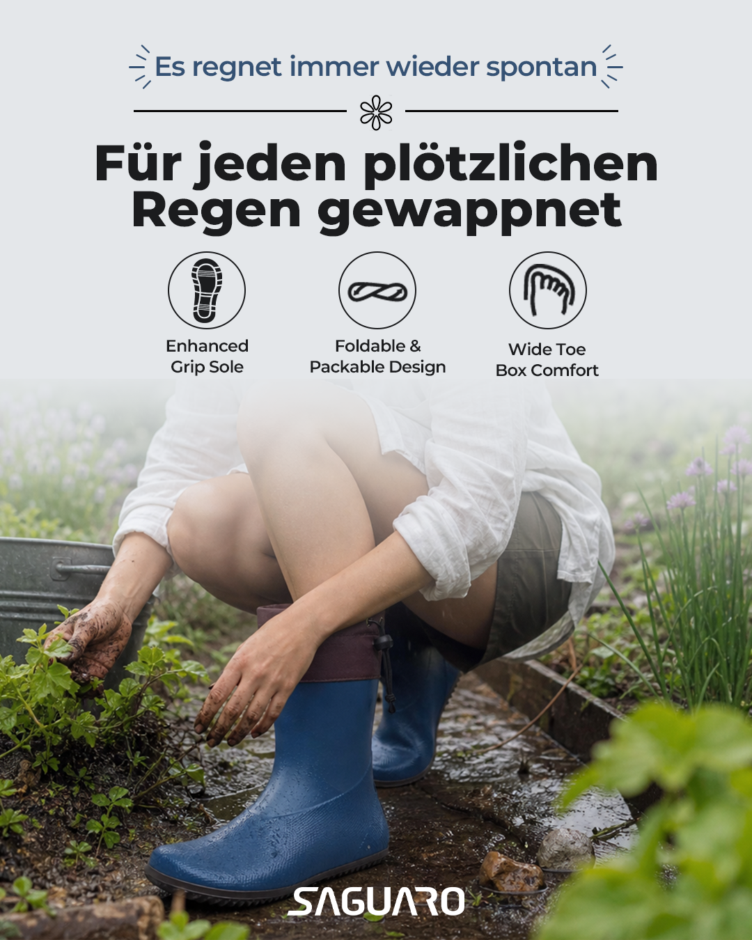 Saguaro De Facebook ad: Dein neuer Garten-Partner