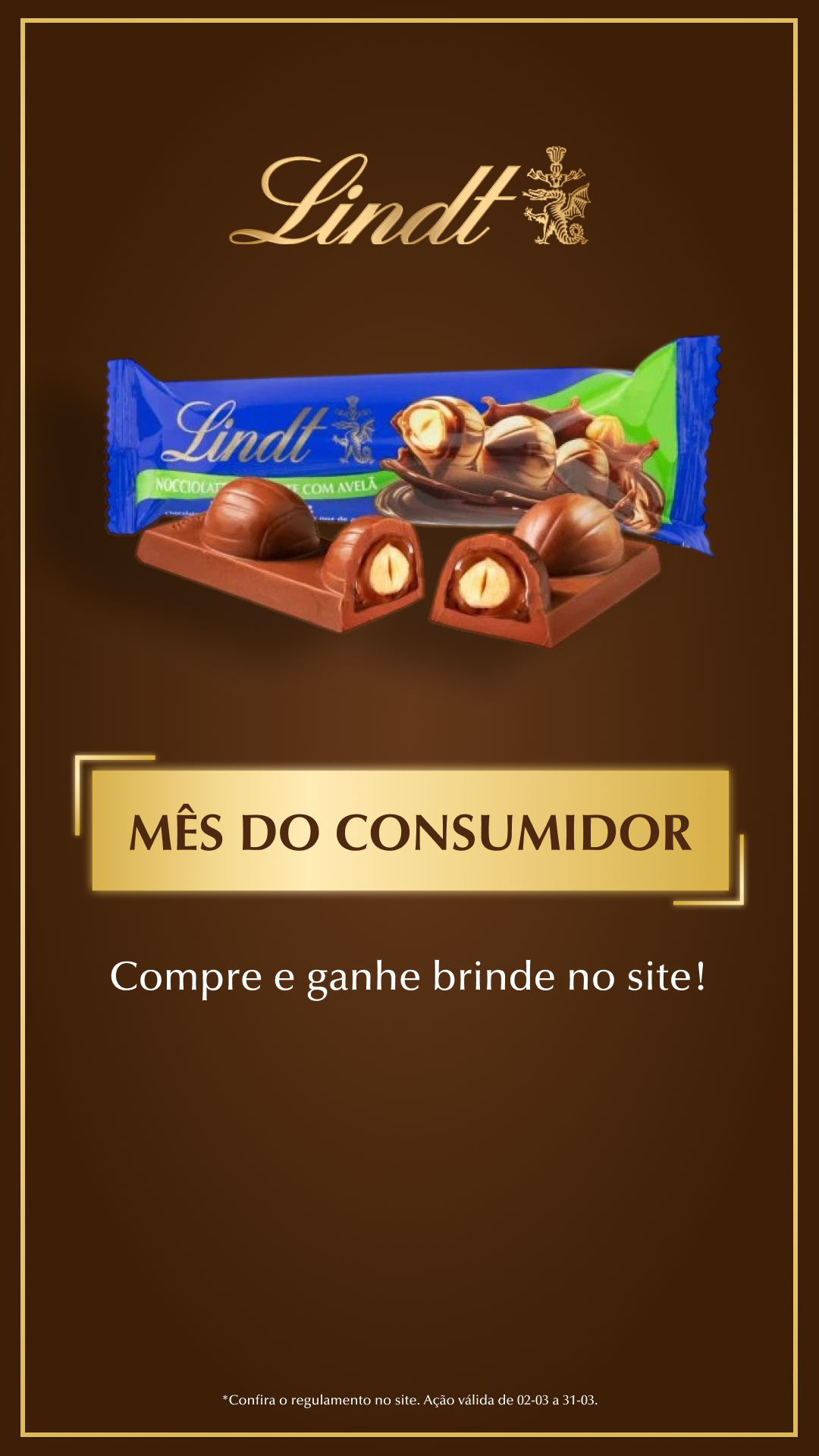Lindt Facebook ad