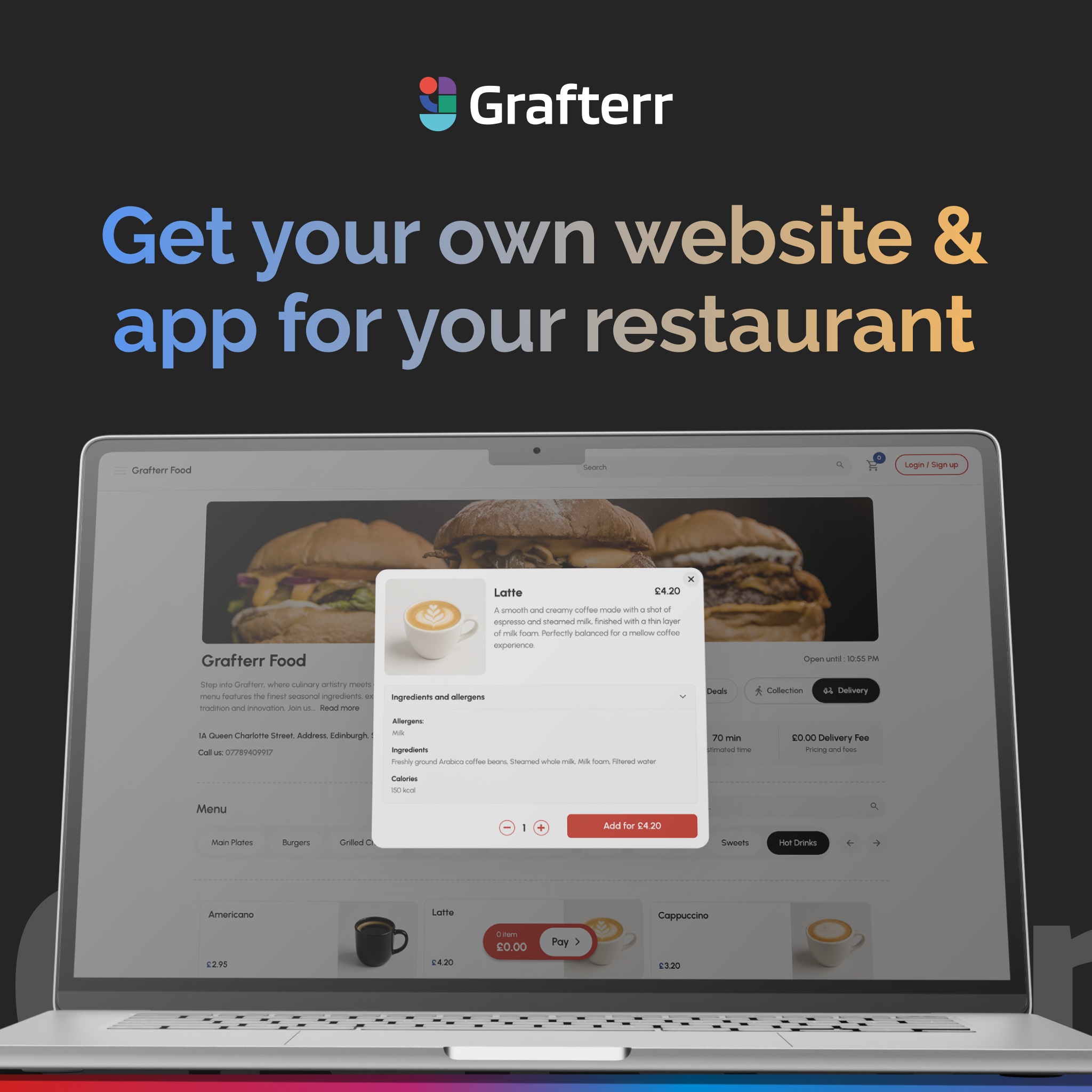 Grafterr Facebook ad
