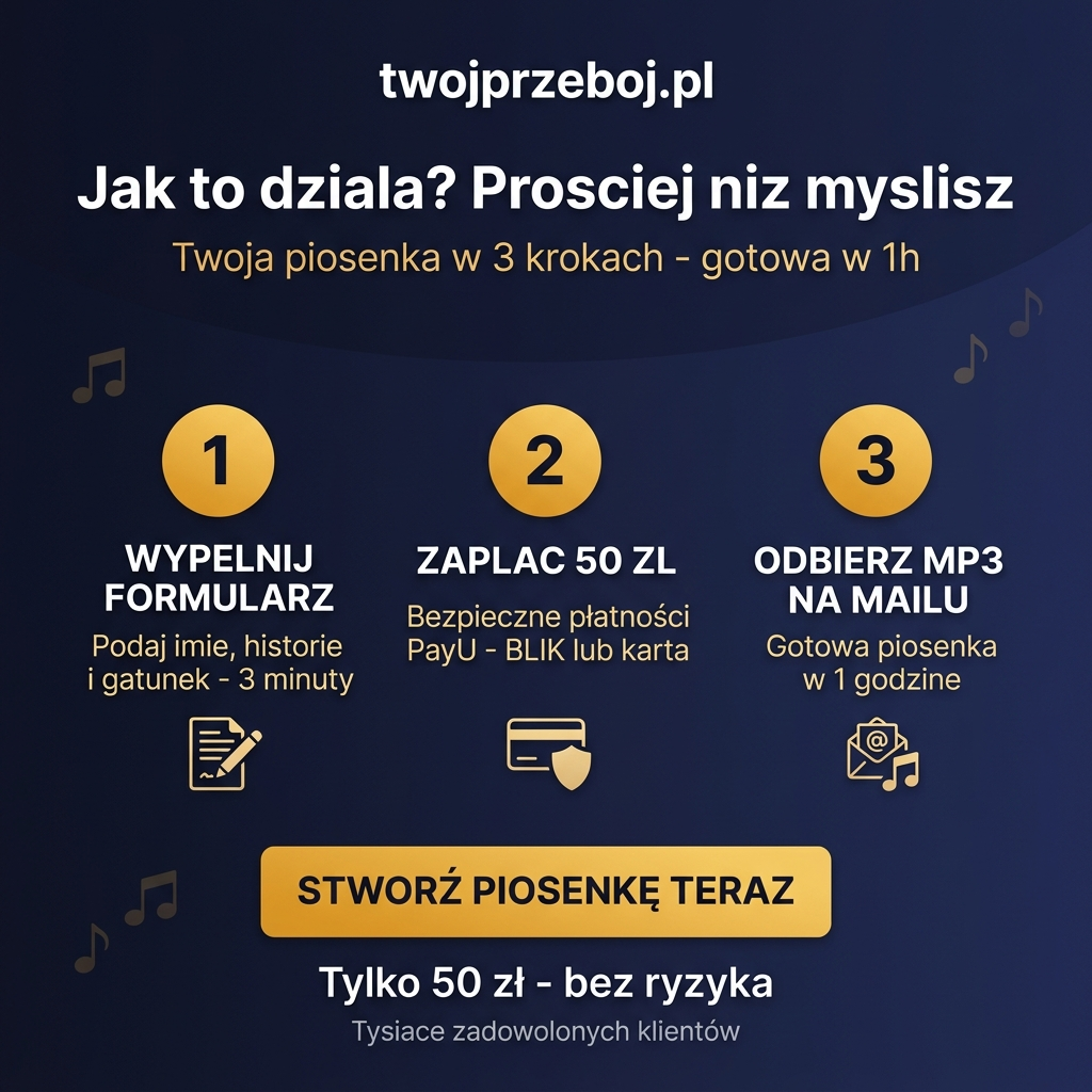TwojPrzeboj.pl - Piosenka na Prezent Facebook ad