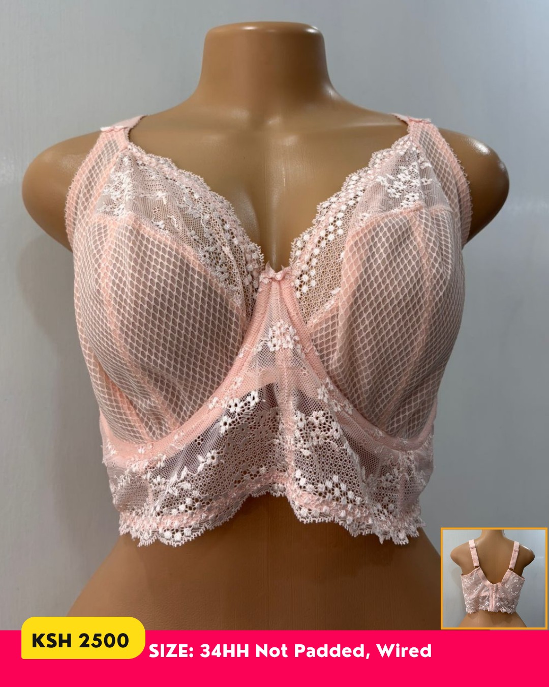 Ruby Undies KE Facebook ad: PLUS SIZE BRAS RESTOCKED