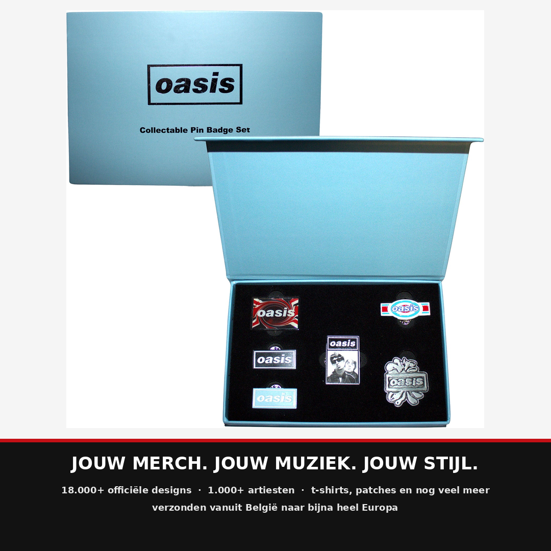 Rockwinkel Facebook ad: Oasis, Speld Badge Logos