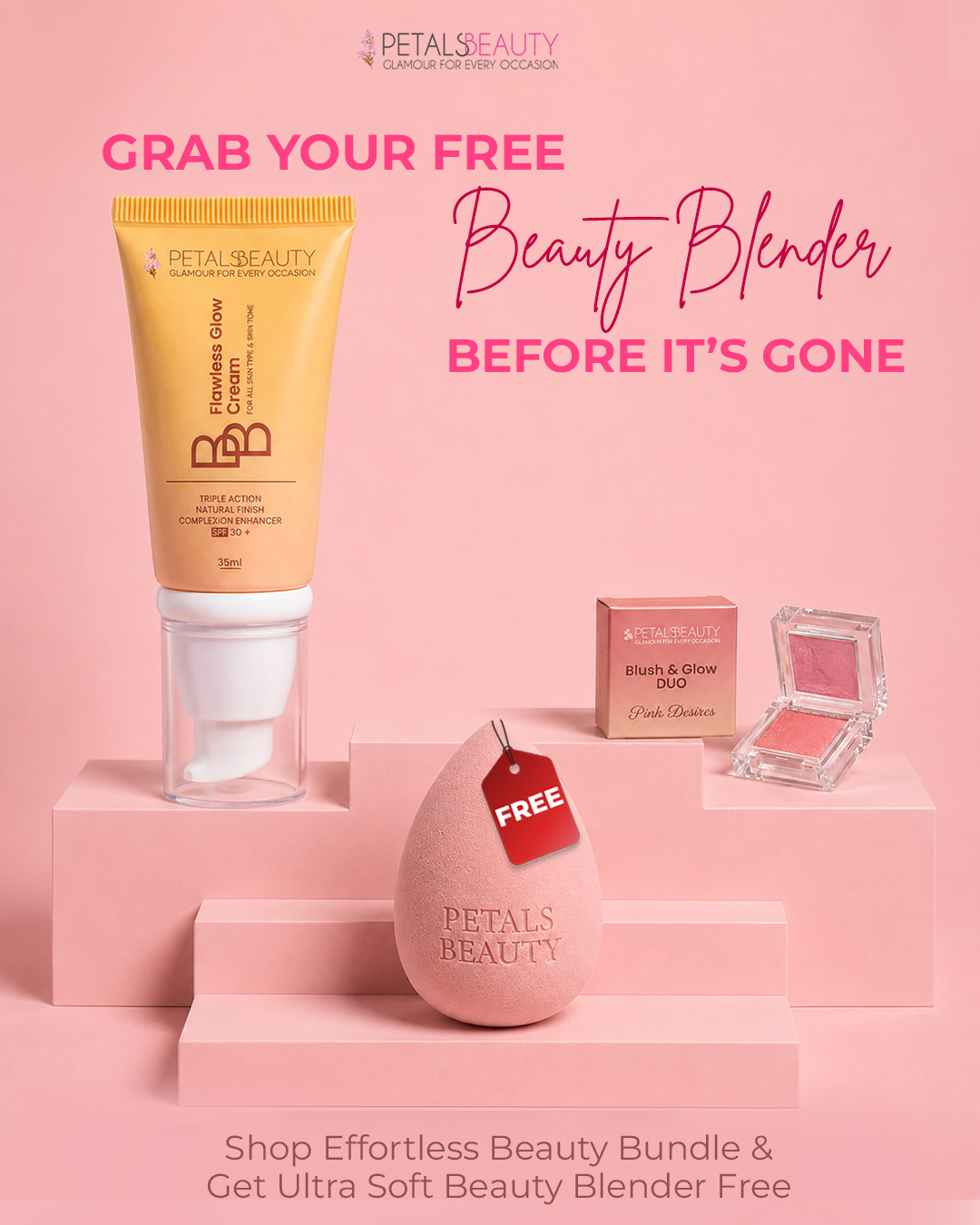 Petals Beauty Facebook ad