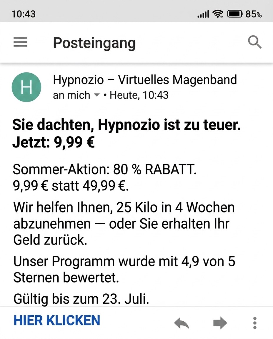 Hypnozio: power of hypnotherapy Facebook ad
