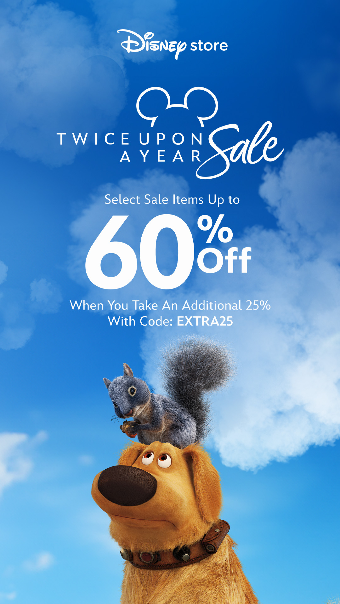 Disney Store Facebook ad