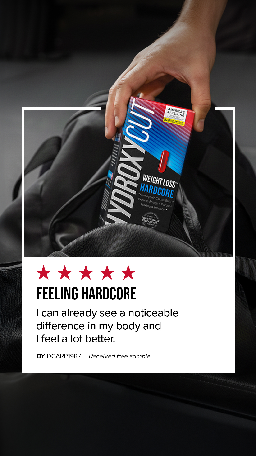 Hydroxycut Facebook ad