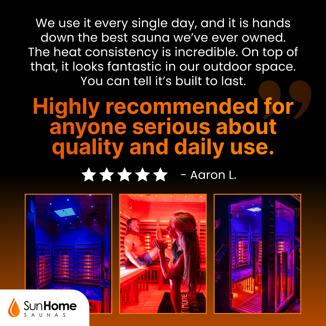 Sun Home Saunas Facebook ad