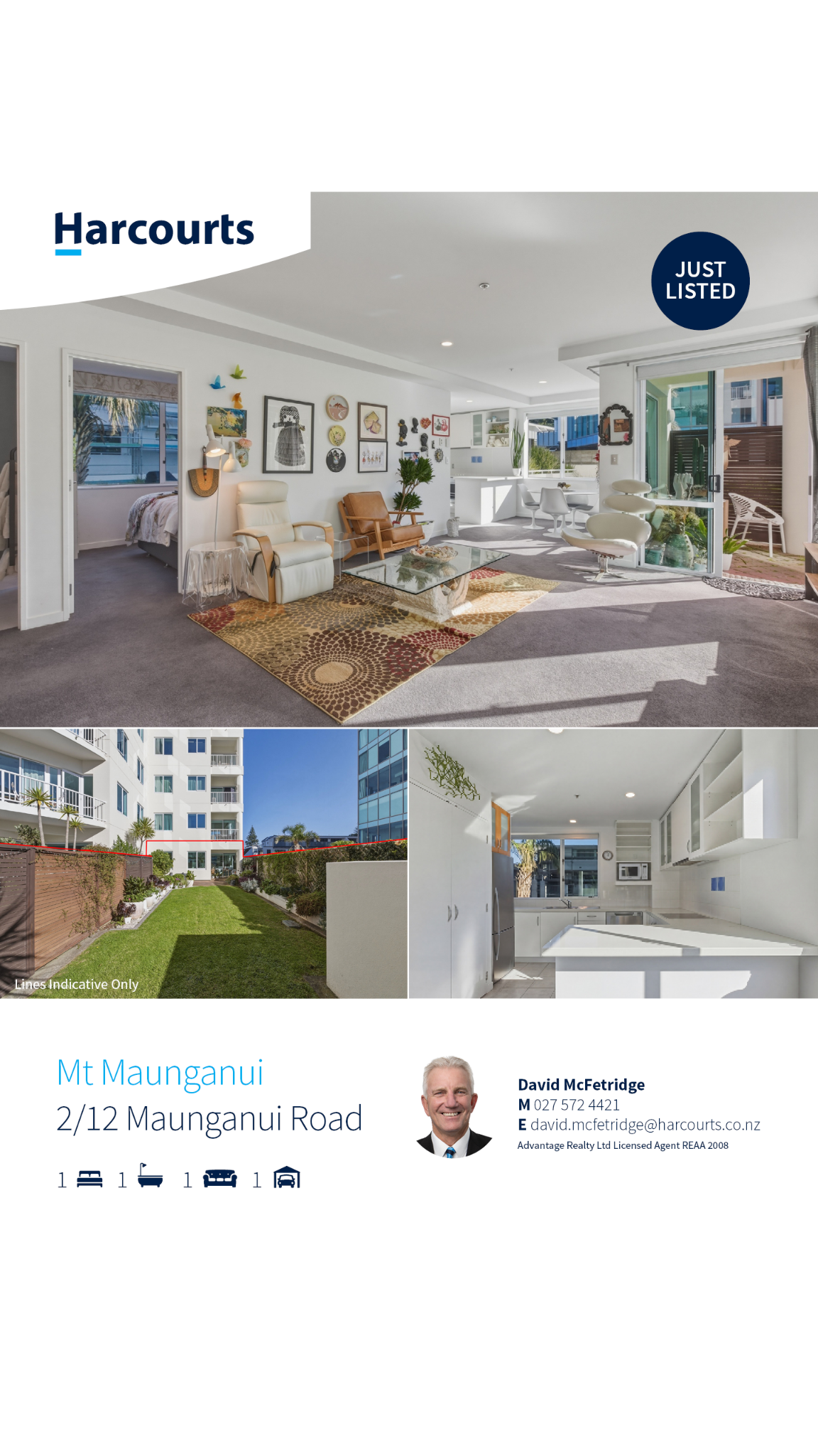 Harcourts Advantage Tauranga Facebook ad