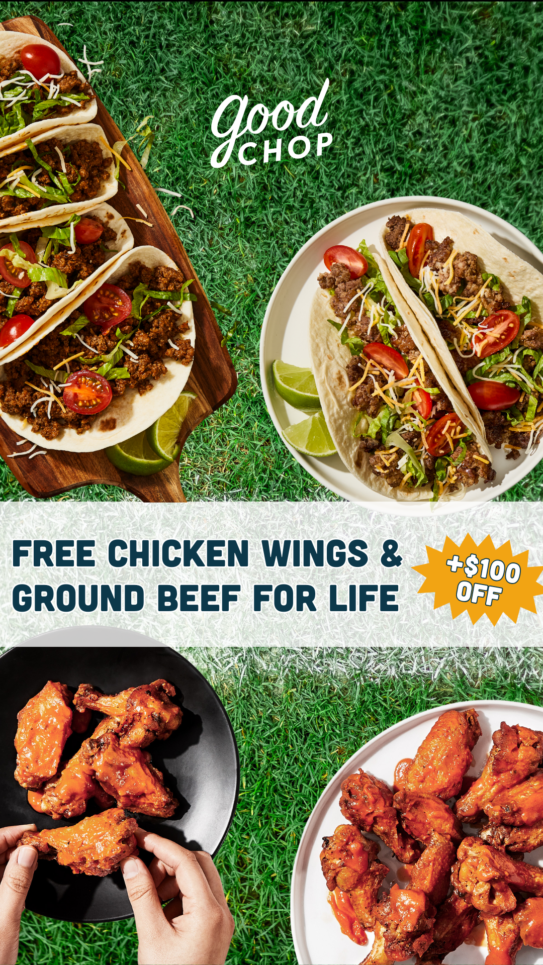 GoodChop Facebook ad