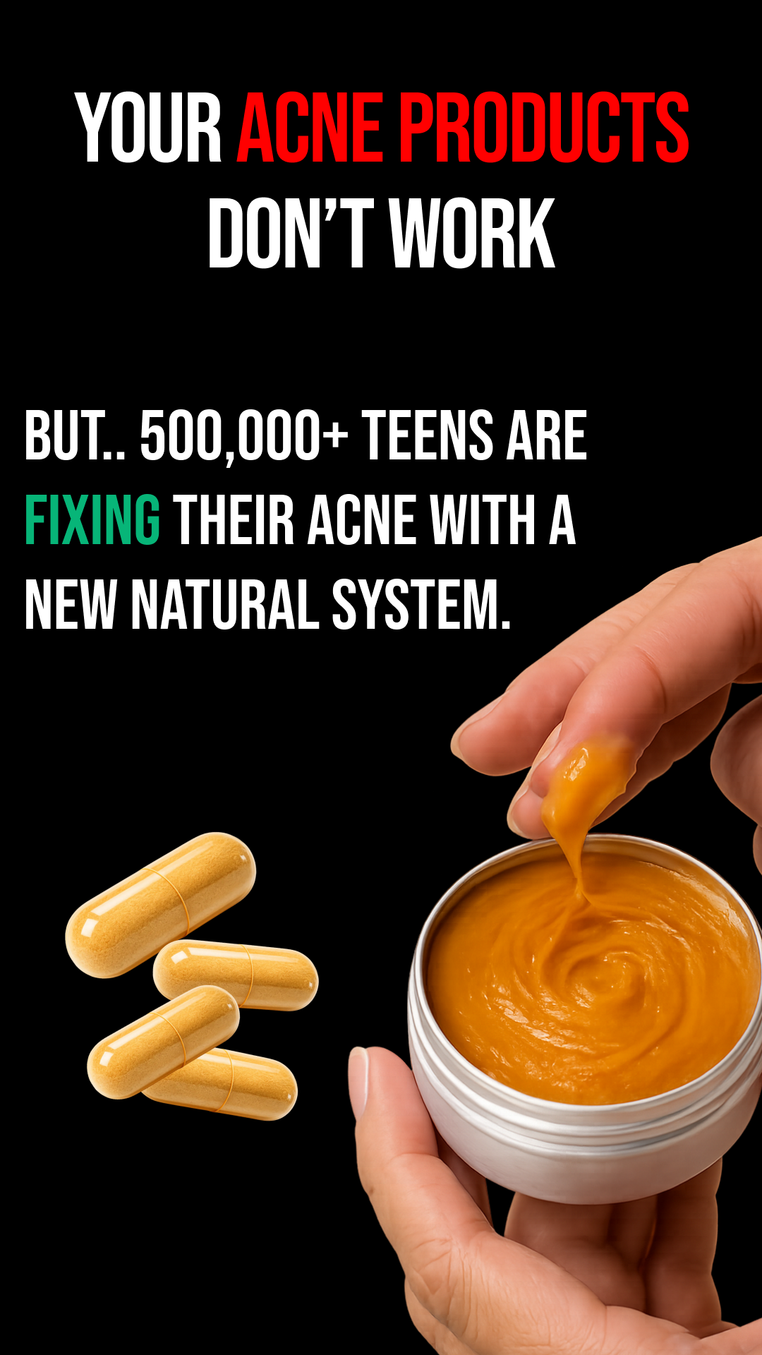 Norse Organics Facebook ad