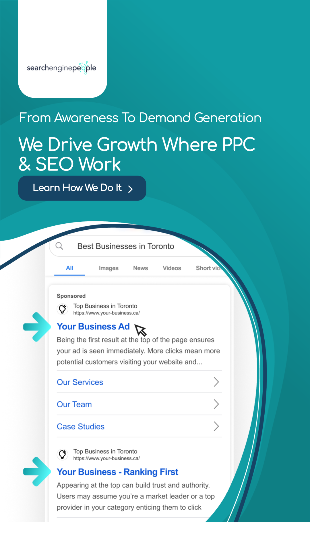 Search Engine People Inc. Facebook ad