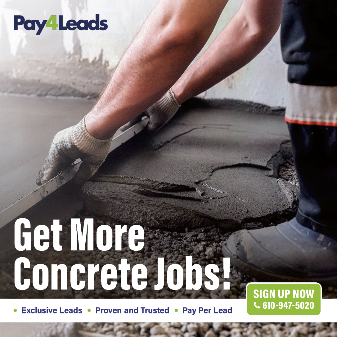 Pay4Leads Facebook ad: Need More Concrete Jobs?