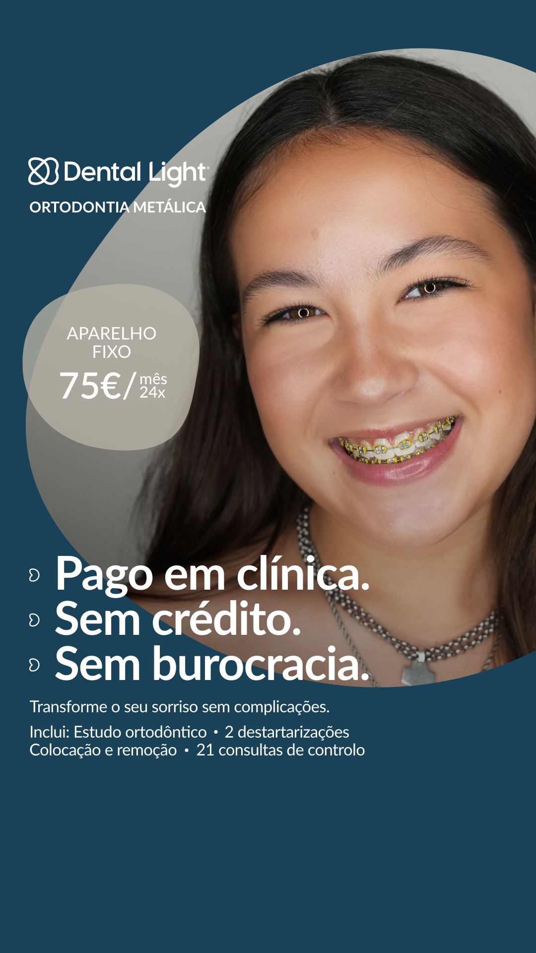 Dental Light Facebook ad from Mar 12, 2026