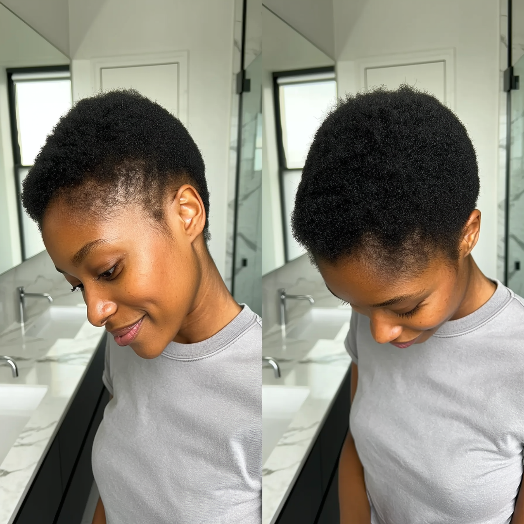 Keisha's Hair Journey Facebook ad