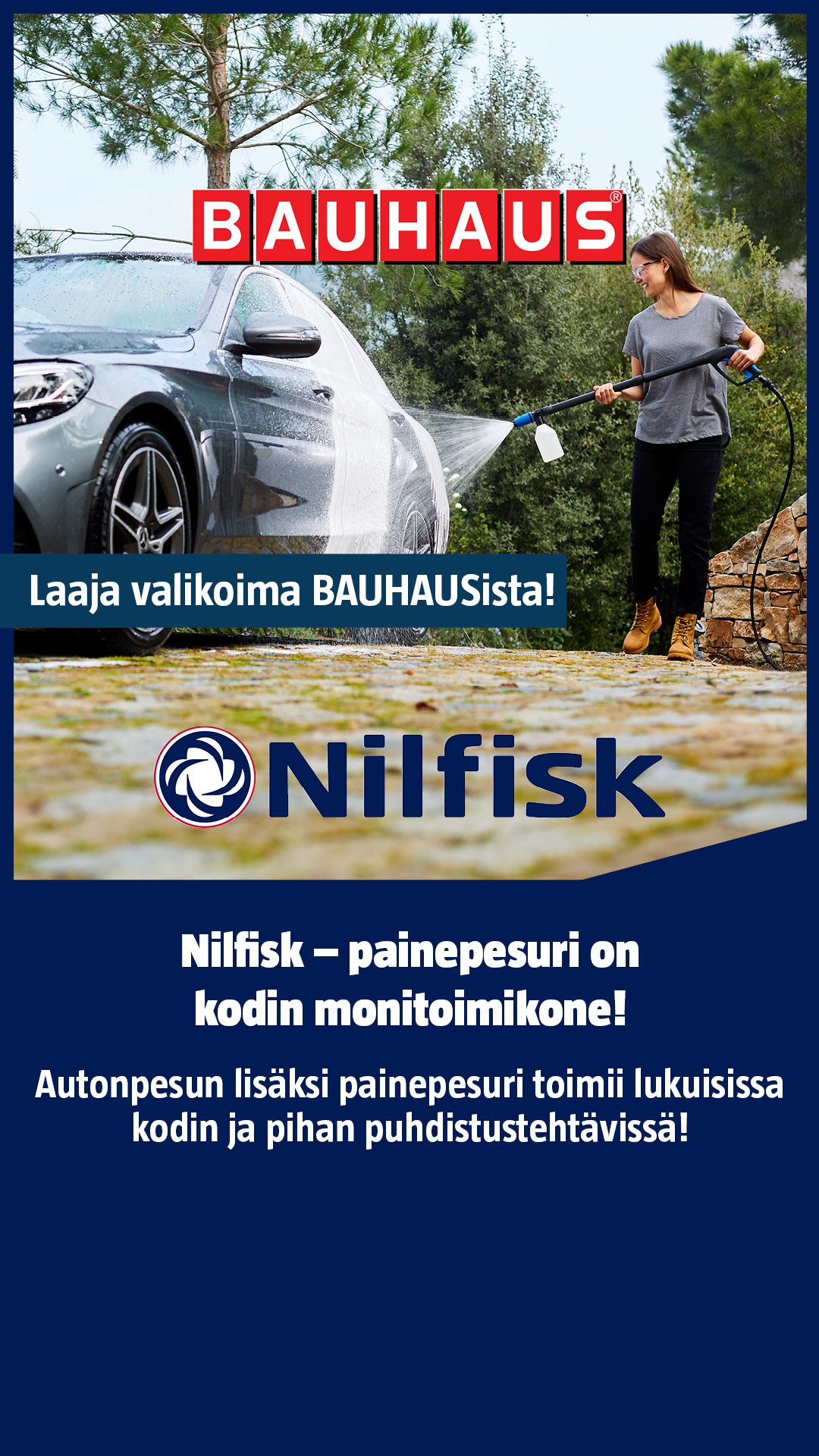 BAUHAUS Suomi Facebook ad