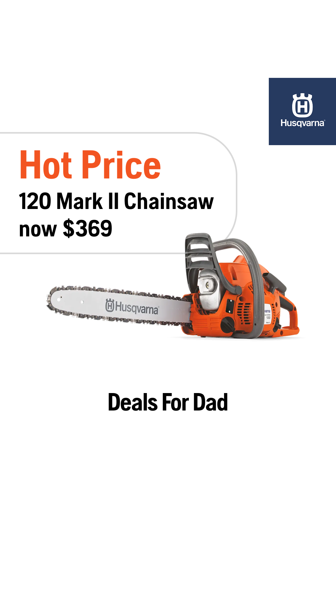 Husqvarna Facebook ad