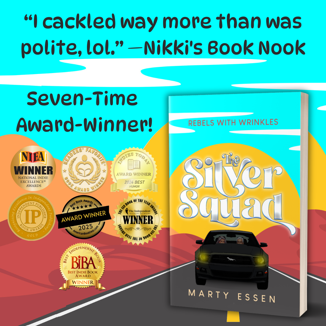 Encante Press, LLC Facebook ad: The Silver Squad: Rebels With Wrinkles