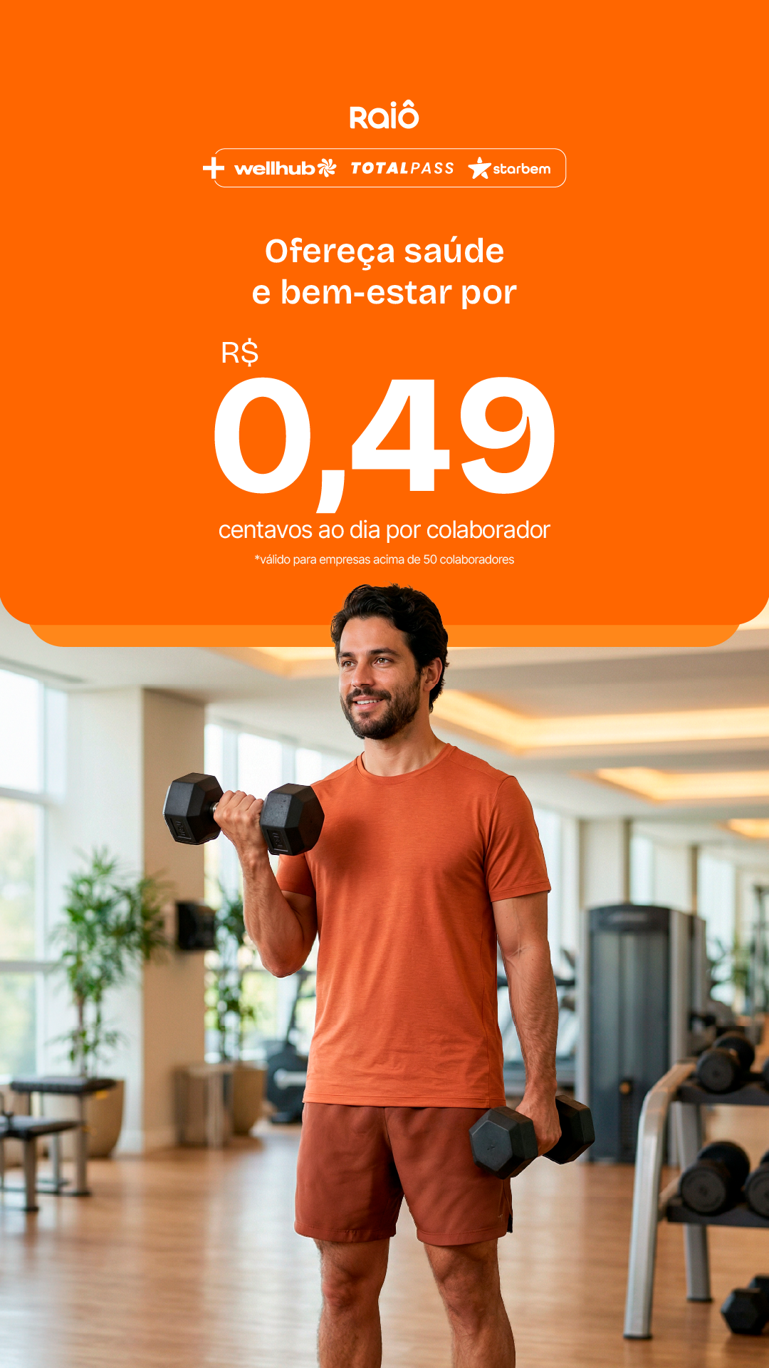 Raiô Benefícios Facebook ad from Jul 3, 2026