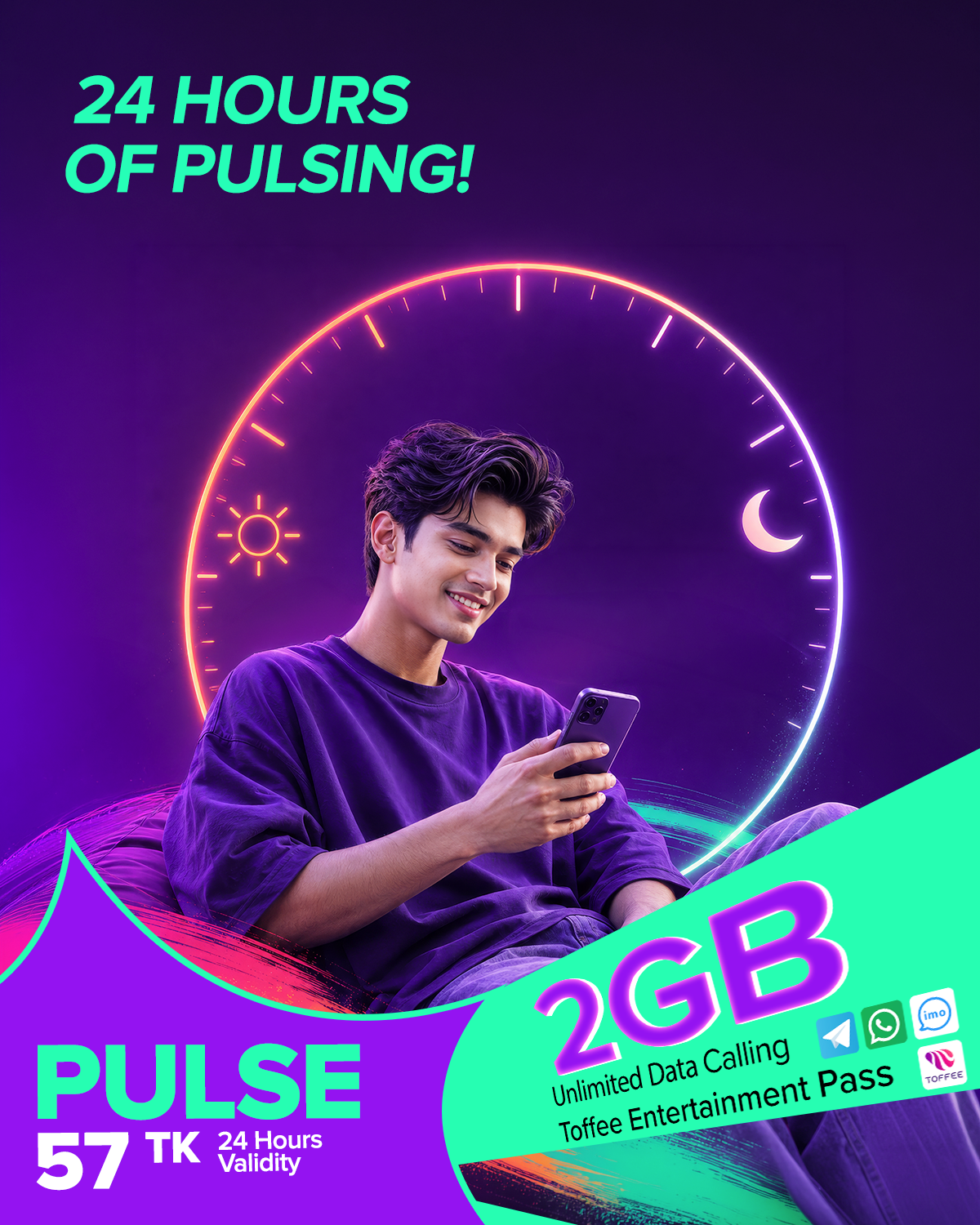 RYZE Live Facebook ad: 2GB To Keep You Moving