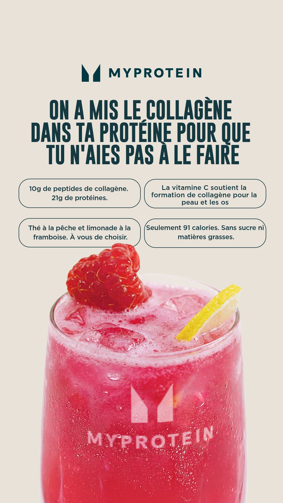 Myprotein Facebook ad