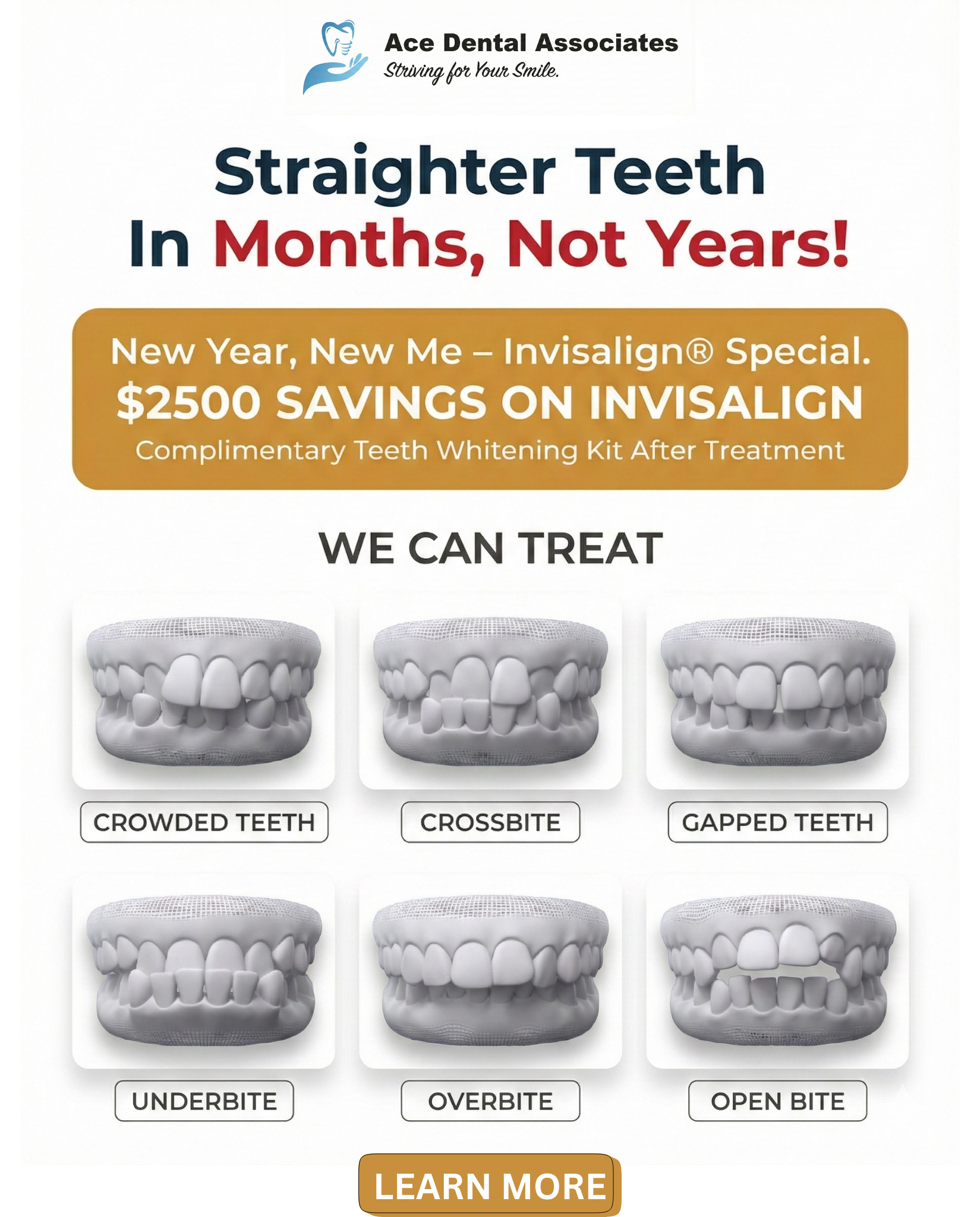 Ace Dental Associates - Waterbury Facebook ad