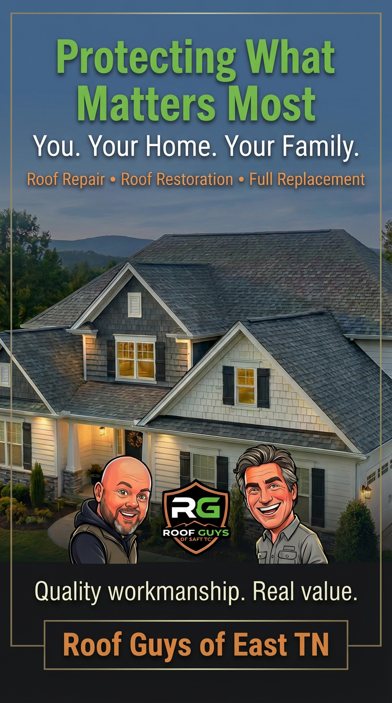 Roof Guys of East TN Facebook ad