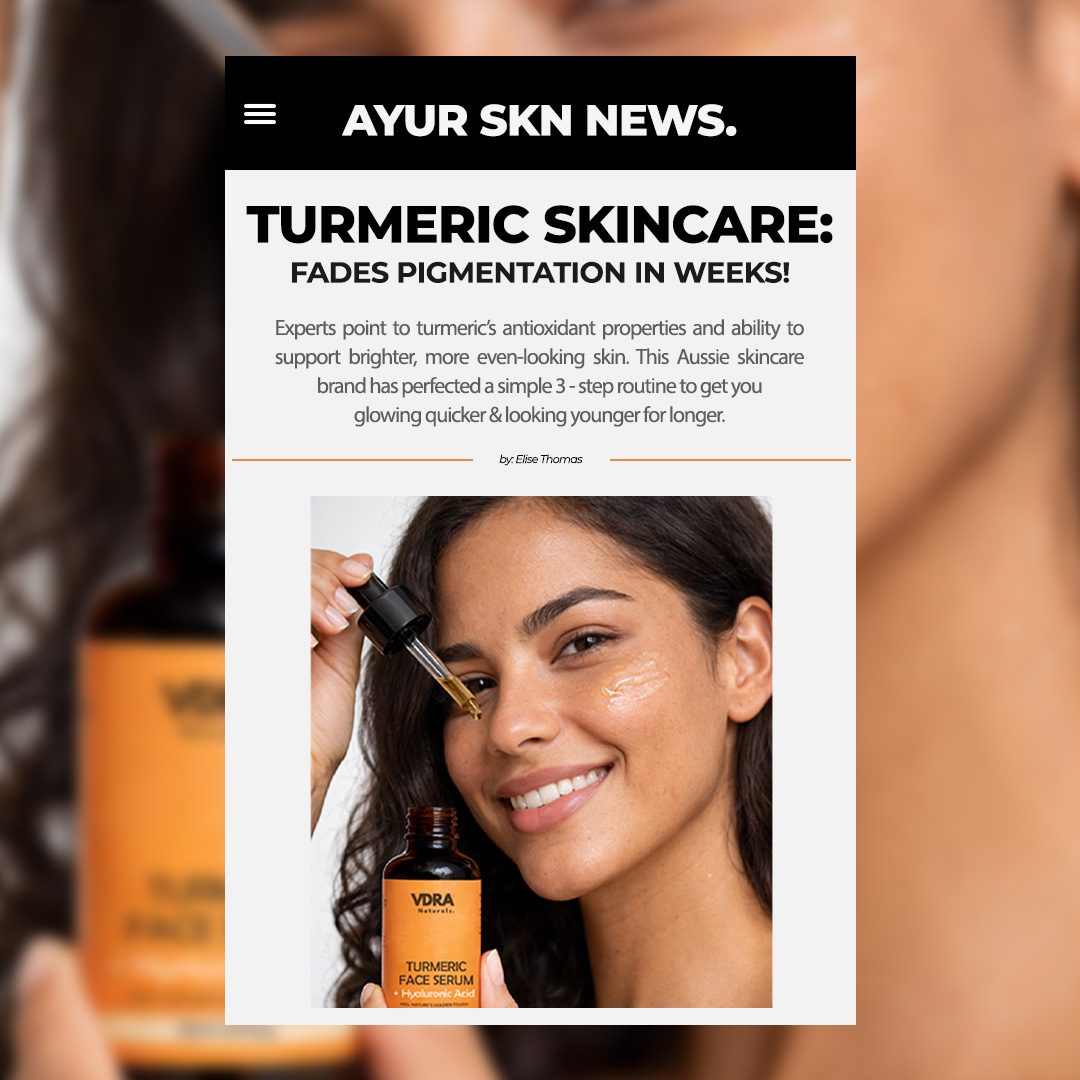 VDRA Naturals - Ayurvedic Skincare Facebook ad