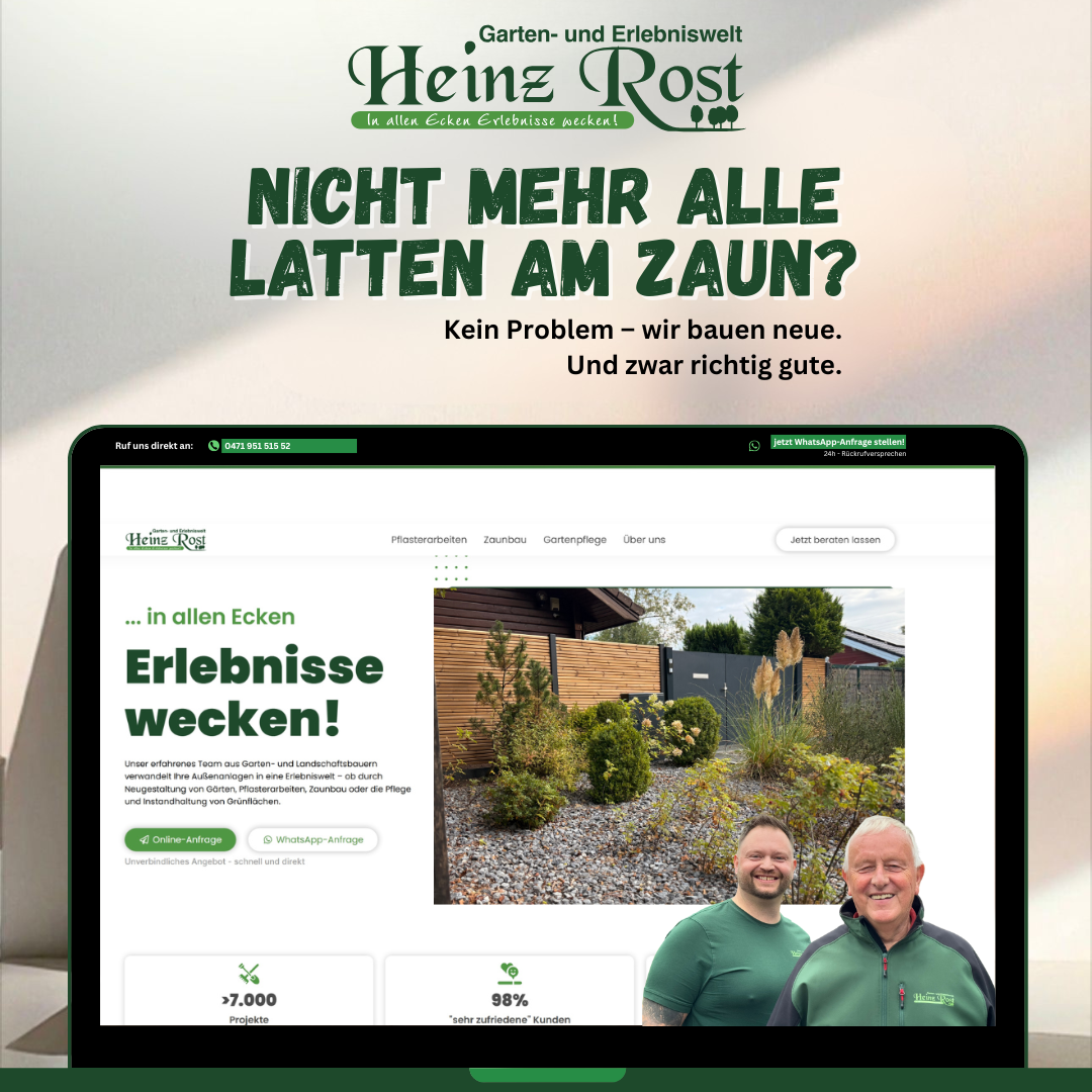 Gartenbau-Rost Facebook ad