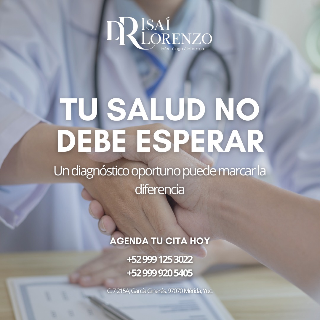 Infectólogo, Internista, Dr. Isai Guillermo Lorenzo Bautista Facebook ad: Agenda tu cita