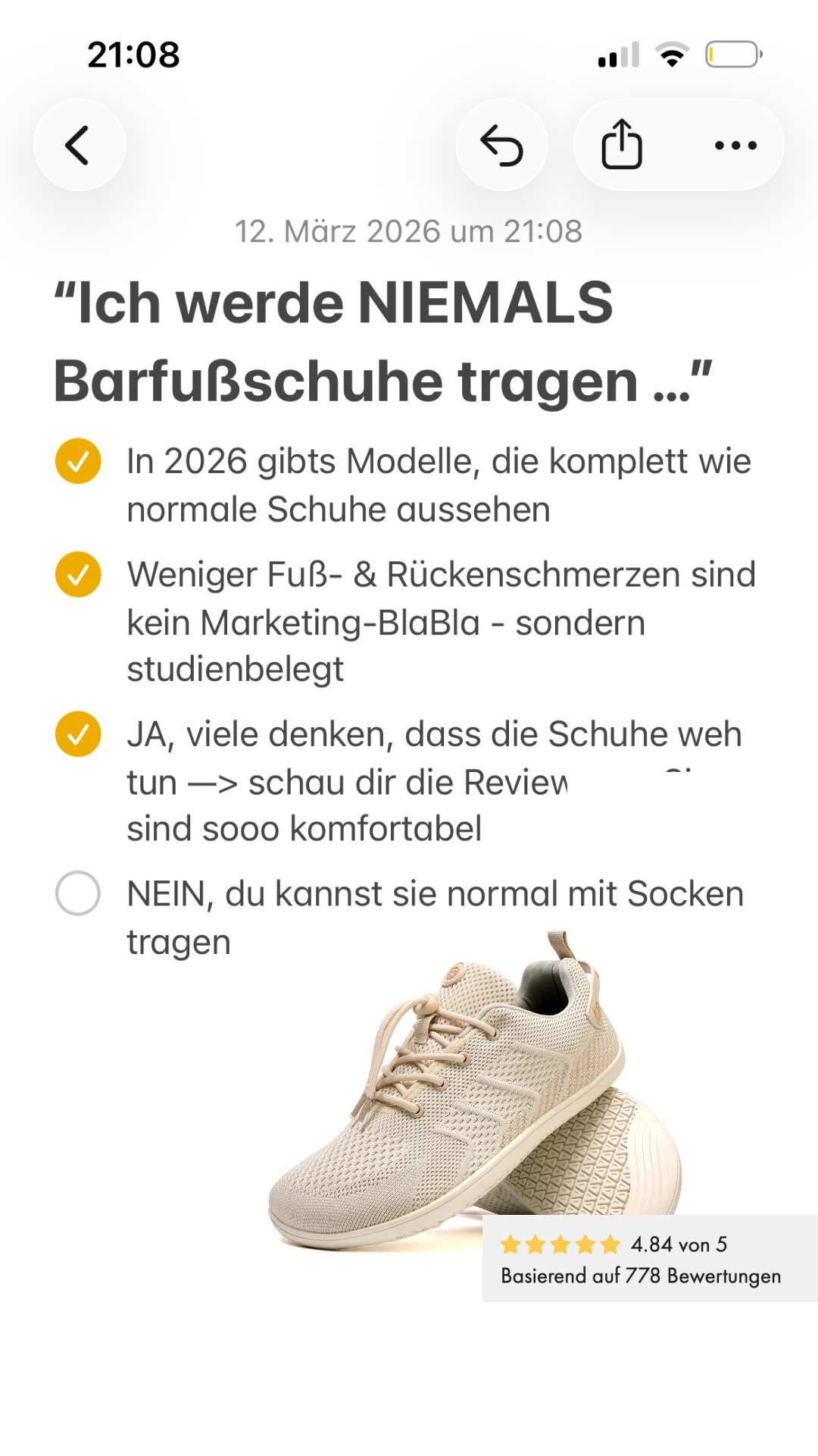 Freiluftkind Facebook ad