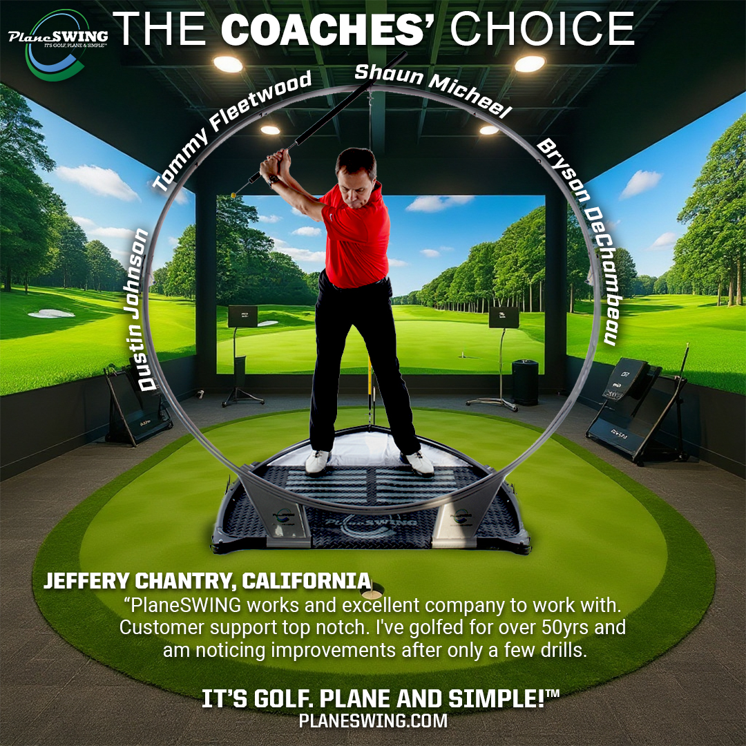 Plane Swing Golf Swing Trainer Facebook ad
