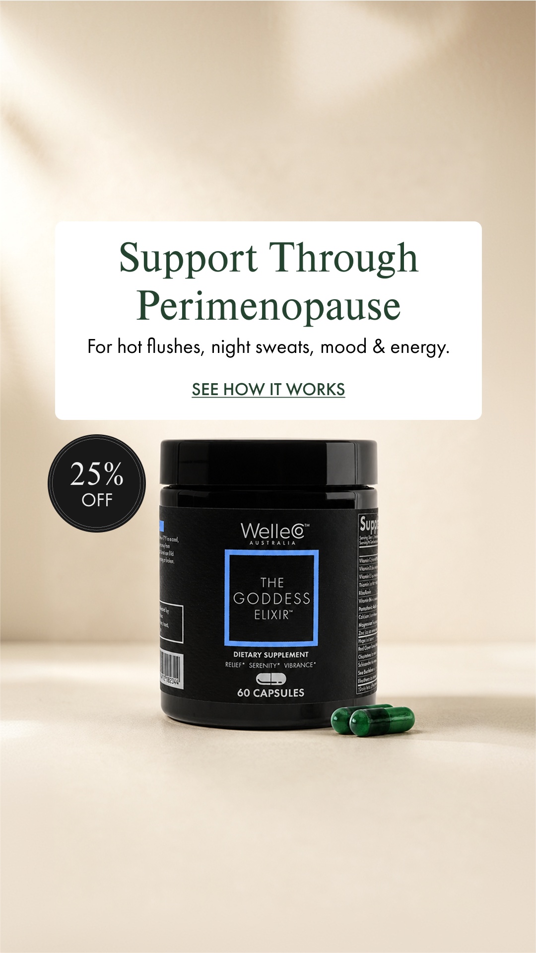 WelleCo Facebook ad