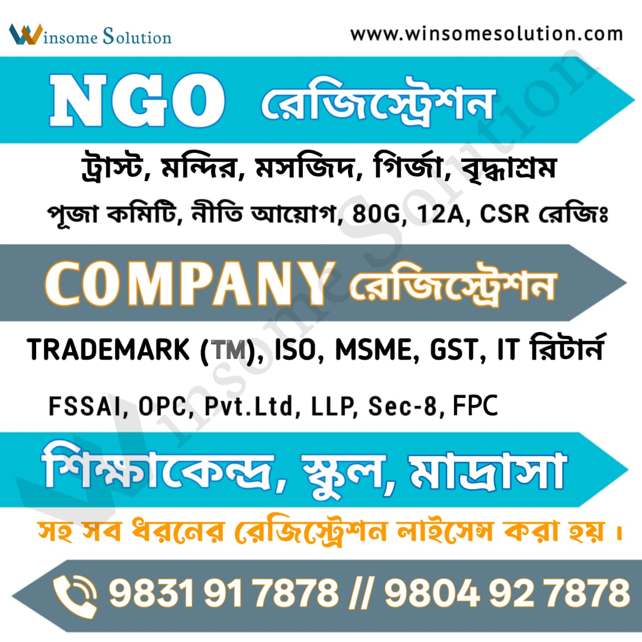 Winsome Solution Facebook ad