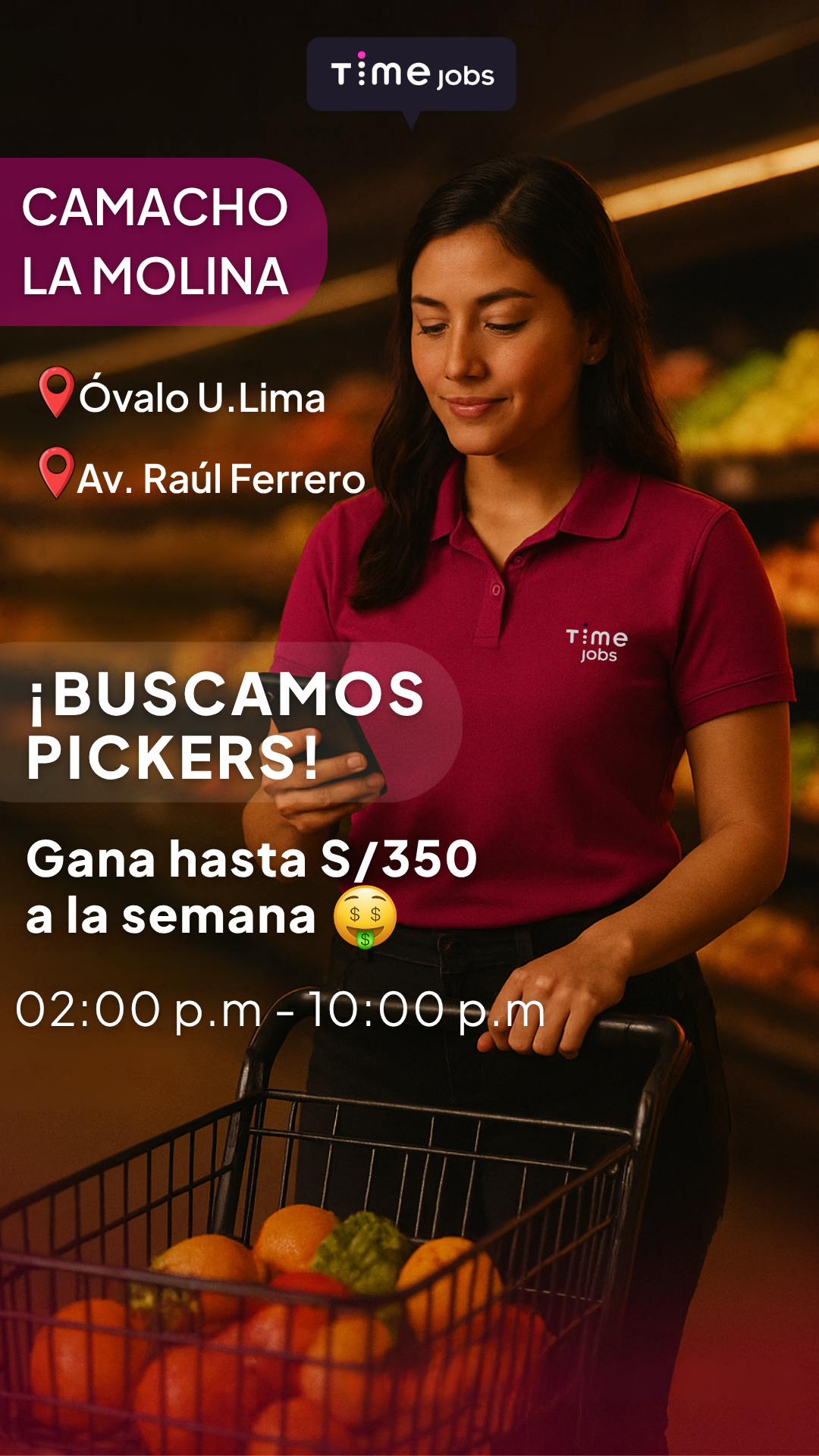 Time Jobs Club Freelancer Facebook ad
